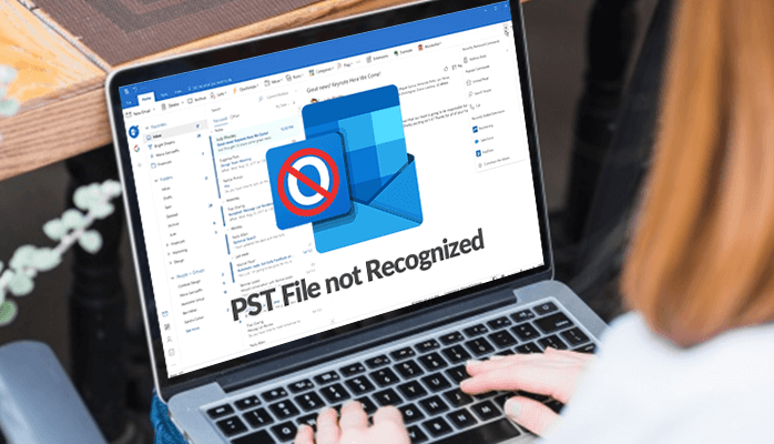 pst file not recognized by outlook