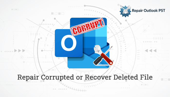 recover deleted outlook data file